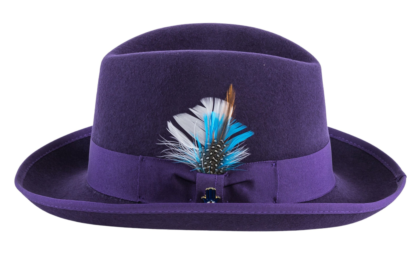 Australian Premium Wool Purple Godfather Hat