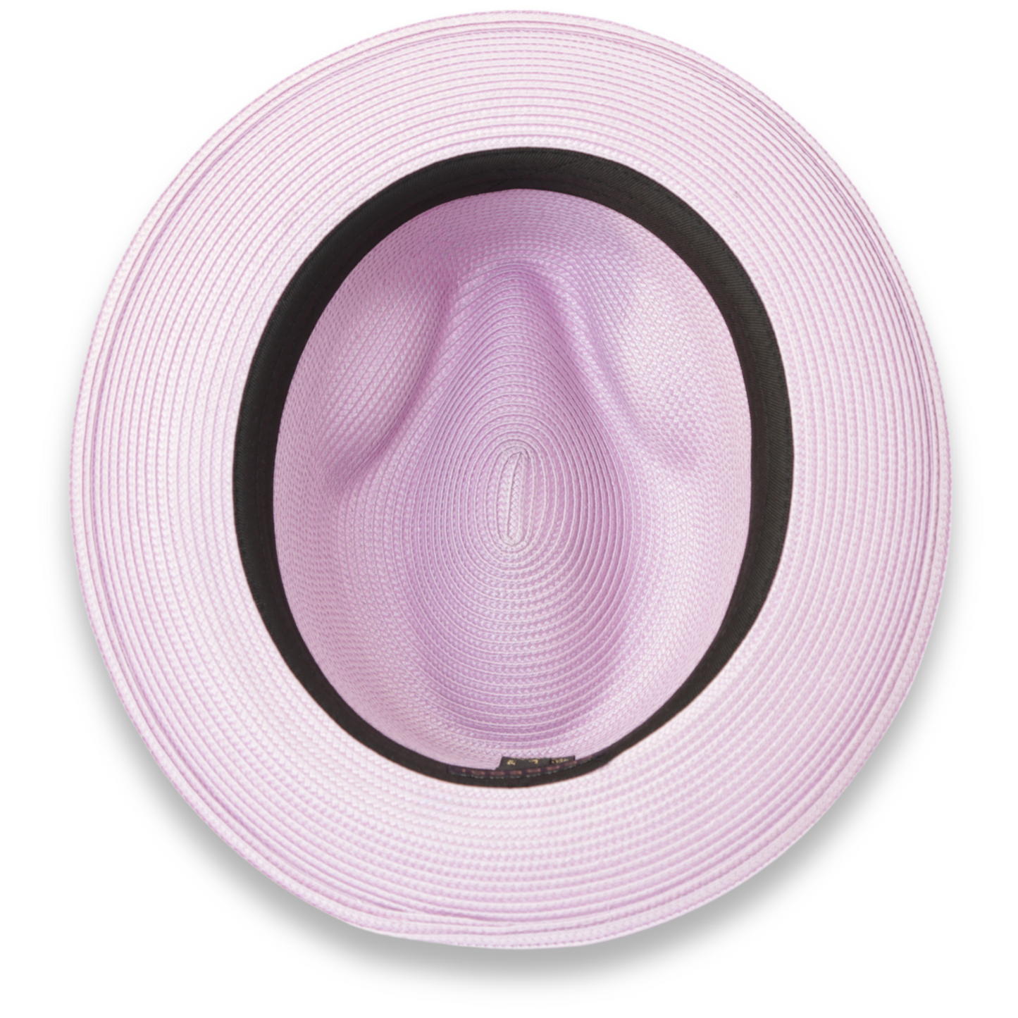 Mar Azul Crushable Straw Hat Fedora in Purple