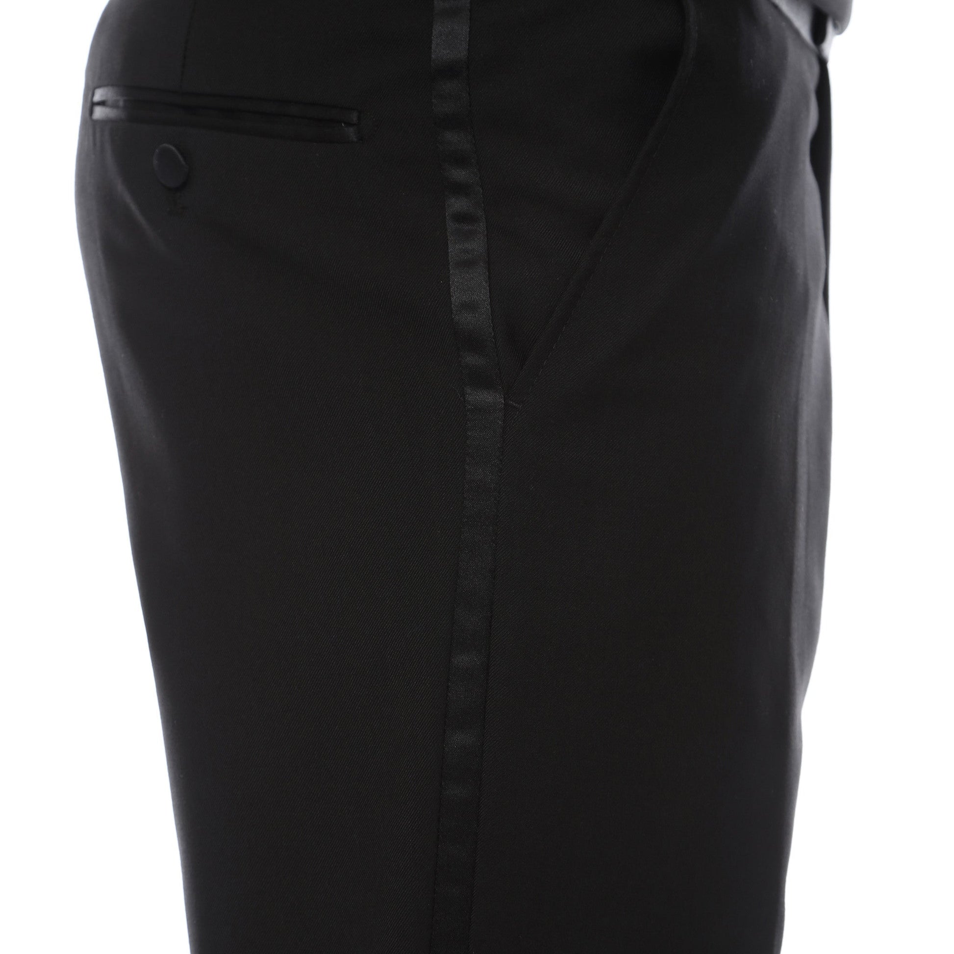 Premium Regular Fit Black Tail Tuxedo - FHYINC best men's suits, tuxedos, formal men's wear wholesale