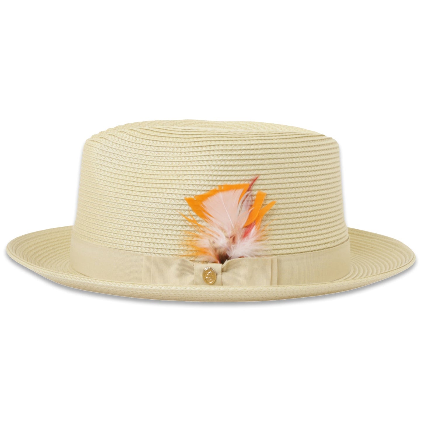 Habana Crushable Straw Hat Fedora in Tan