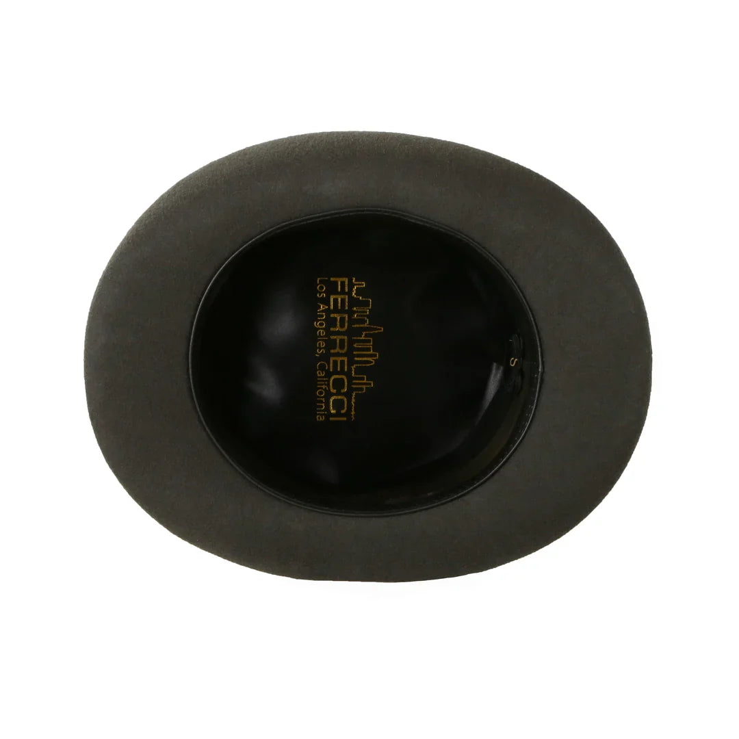 Premium Wool Charcoal Top Hat